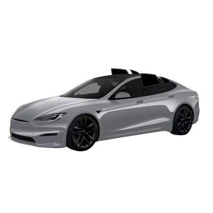 Precut Window Tint Kit for Tesla Model S (2012–2026) | UV-IR Block & Privacy Film - 200000182:29#All Sides and Rear;200007763:201336106;5:-3-200000182:29#All Sides and Rear;200007763:201336106;5:-1-200000182:193#Front Window;200007763:201336106;5:-5-200000182:193#Front Window;200007763:201336106;5:-2-200000182:193#Front Window;200007763:201336106;5:-4-  DRIVEN - 9