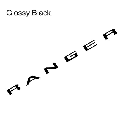 Tailgate Insert & Indent Letter Decal for Ford Ranger (2019–2021) | Vinyl Truck Sticker - 200000182:1052#Matt Black-200000182:496#Matt Silver-200000182:350850#Carbon Fiber-200000182:366#Glossy Yellow-200000182:175#Glossy Blue-  DRIVEN - 17