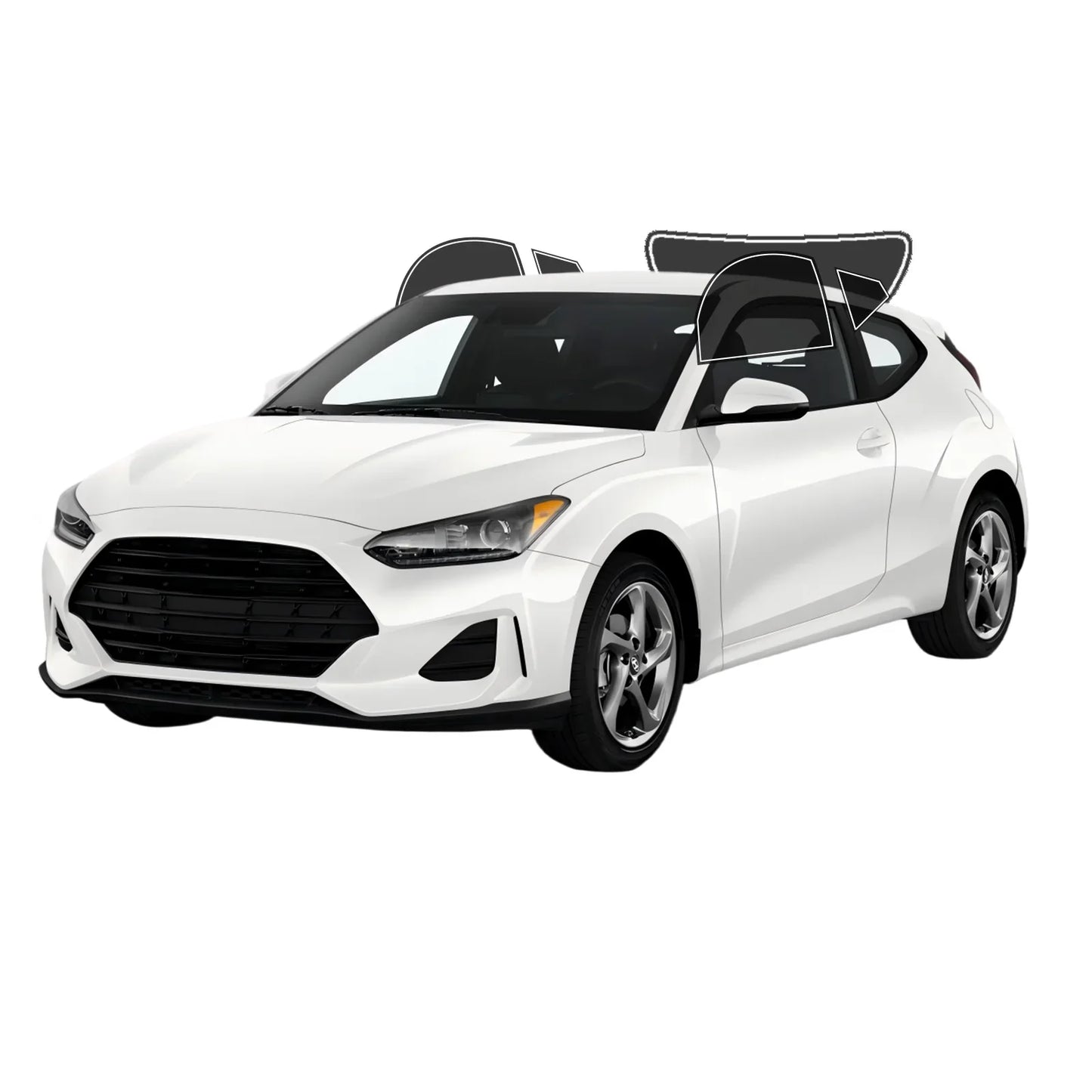 Precut Window Tint Kit for Hyundai Veloster (2012–2022) | UV Block & Privacy Film - 200000182:29#All Side and Rear;200007763:201336106;355:-7;5:-2-200000182:29#All Side and Rear;200007763:201336106;355:-5;5:-2-200000182:29#All Side and Rear;200007763:201336106;355:-2;5:-2-200000182:10#Front Window;200007763:201336106;355:-4;5:-2-200000182:10#Front Window;200007763:201336106;355:-7;5:-2-  DRIVEN - 7