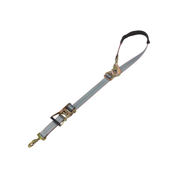 SecureTow PVC Single - Twisted Snap Hook Axle Tie Down Combo - S28108-TSH-  DRIVEN - 2