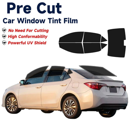 Precut Window Tint Kit for Toyota Corolla (2014–2019) | UV-IR Block & Privacy Film - 14:350850#Front Window 70 VLT;200007763:201336106-14:350852#All Side Rear 05 VLT;200007763:201336106-14:200002130#Front Window 35 VLT;200007763:201336106-14:365458#Front Window 45 VLT;200007763:201336106-14:29#All Side Rear 25 VLT;200007763:201336106-  DRIVEN - 1