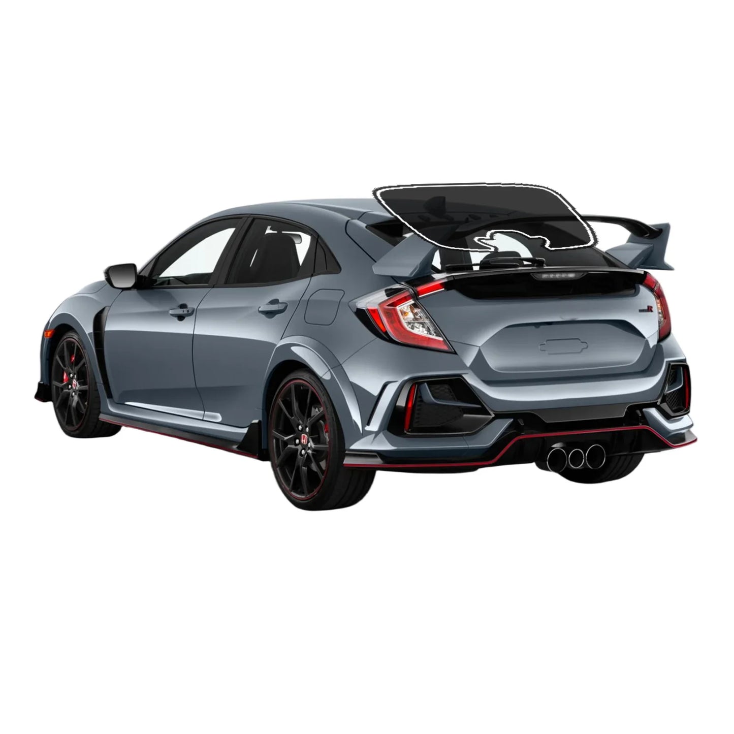 Precut Window Tint Kit for Honda Civic Hatchback (2016–2021) | UV-IR Block & Privacy Film - 200000182:193#Front Window;200007763:201336106;5:-3-200000182:193#Front Window;200007763:201336106;5:-1-200000182:29#All Side and Rear;200007763:201336106;5:-4-200000182:29#All Side and Rear;200007763:201336106;5:-6-200000182:29#All Side and Rear;200007763:201336106;5:-5-  DRIVEN - 11