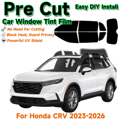 Precut Window Tint Kit for Honda CR-V (2023–2026) | UV Block & Privacy Film - 14:873364968#All Side Rear 70 VLT;200007763:201336106-14:203243807#Side Back 05 VLT;200007763:201336106-14:203234815#Side Back 10 VLT;200007763:201336106-14:200001438#Side Back 20 VLT;200007763:201336106-14:201739817#All Side Rear 20 VLT;200007763:201336106-  DRIVEN - 1