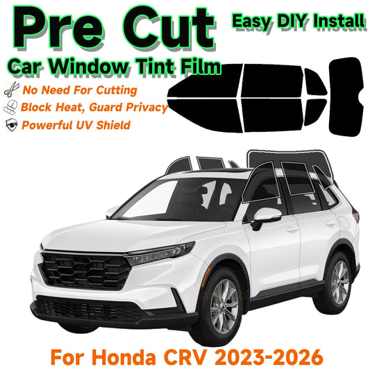 Precut Window Tint Kit for Honda CR-V (2023–2026) | UV Block & Privacy Film - 14:873364968#All Side Rear 70 VLT;200007763:201336106-  DRIVEN - 1