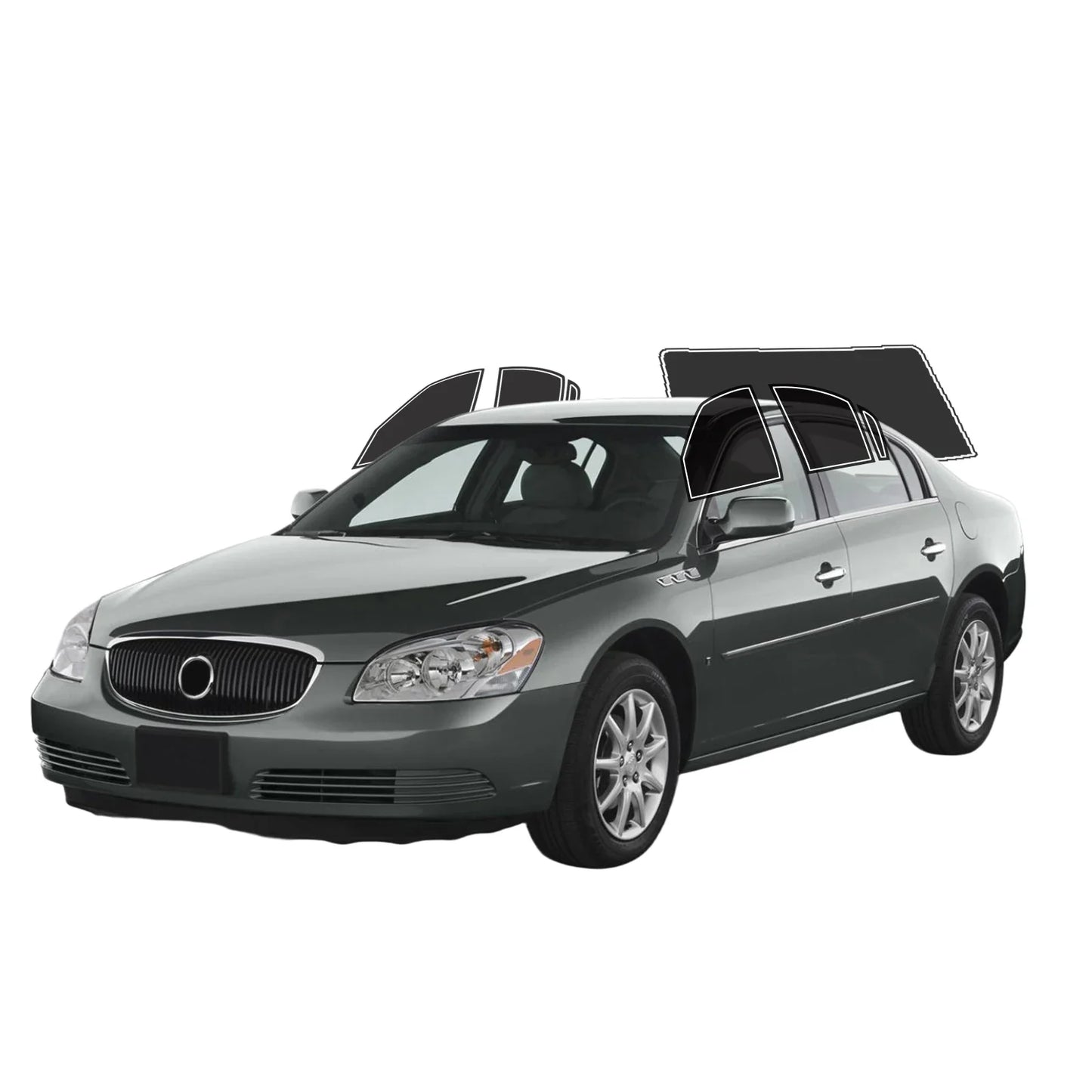 Precut Window Tint Kit for Buick Lucerne (2006–2011) | UV-IR Block & Privacy Film - 200000182:29#All Side and Rear;200007763:201336106;5:100014065#25 precent-200000182:29#All Side and Rear;200007763:201336106;5:361386#20 precent-200000182:29#All Side and Rear;200007763:201336106;5:4183#45 precent-200000182:29#All Side and Rear;200007763:201336106;5:4182#35 precent-200000182:193#Front Window;200007763:201336106;5:361385#10 precent-  DRIVEN - 7