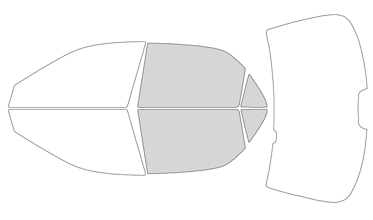 Precut Window Tint Kit for Honda Accord Sedan (2008–2012) | UV Block & Privacy Film - 14:1954460561#Rear Windshield 70;200007763:201336106-14:201452419#Rear Windshield 45;200007763:201336106-14:203125846#Rear Windshield 35;200007763:201336106-14:933#Rear Windshield 25;200007763:201336106-14:520468414#Rear Windshield 20;200007763:201336106-  DRIVEN - 7
