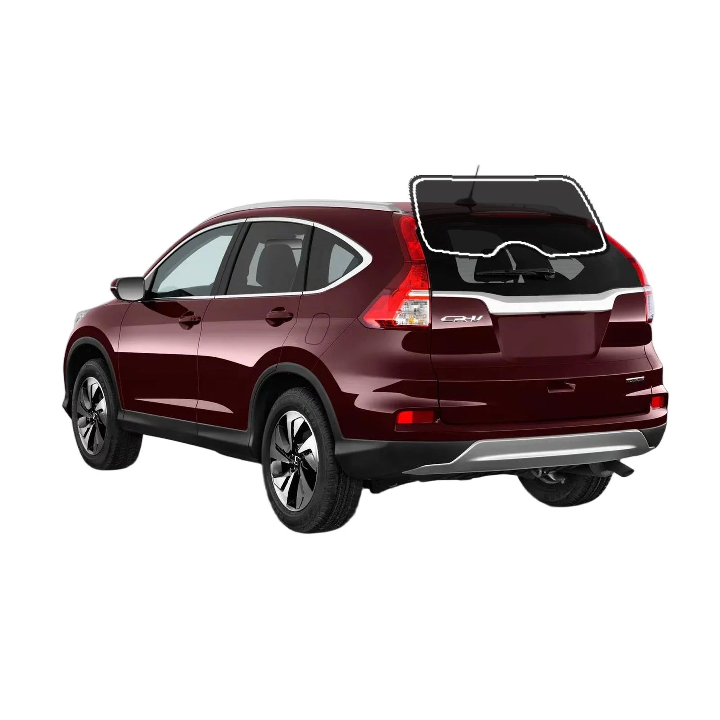 Precut Window Tint Kit for Honda CR-V (2012–2016) | UV Block & Privacy Film - 14:200001438#Side Back 20 VLT;200007763:201336106-14:100018786#Side Back 25 VLT;200007763:201336106-14:200001951#Side Back 35 VLT;200007763:201336106-14:202520811#Side Back 45 VLT;200007763:201336106-14:202997806#Side Back 70 VLT;200007763:201336106-  DRIVEN - 7