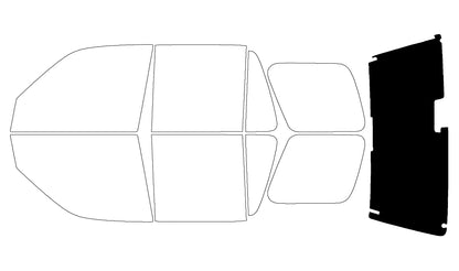 Precut Window Tint Kit for Honda CR-V (1997–2001) | UV Block & Privacy Film - 14:200004889#Front Window 05 VLT;200007763:201336106-14:200004890#Front Window 10 VLT;200007763:201336106-14:200004891#Front Window 20 VLT;200007763:201336106-14:200003699#Front Window 25 VLT;200007763:201336106-14:200002130#Front Window 35 VLT;200007763:201336106-  DRIVEN - 16