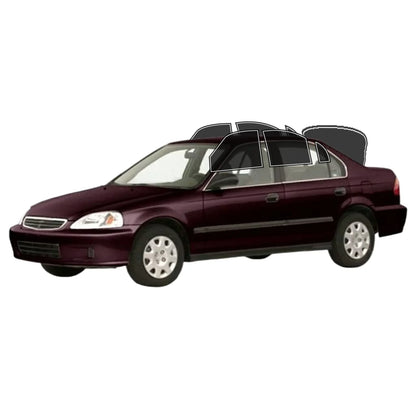 Precut Window Tint Kit for Honda Civic Sedan (1996–2000) | UV Block & Privacy Film - 14:203125846#Rear Windshield 35;200007763:201336106-14:201452419#Rear Windshield 45;200007763:201336106-14:1954460561#Rear Windshield 70;200007763:201336106-14:202638829#Rear Windshield 05;200007763:201336106-14:201449062#Rear Windshield 10;200007763:201336106-  DRIVEN - 8
