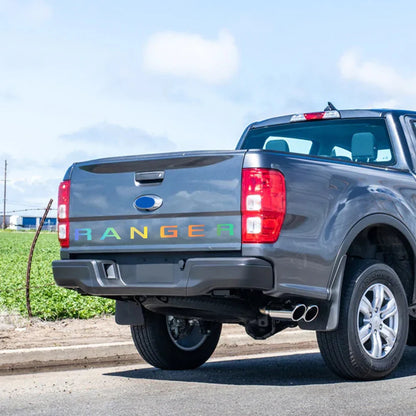 Tailgate Insert & Indent Letter Decal for Ford Ranger (2019–2021) | Vinyl Truck Sticker - 200000182:1052#Matt Black-200000182:496#Matt Silver-200000182:350850#Carbon Fiber-200000182:366#Glossy Yellow-200000182:175#Glossy Blue-  DRIVEN - 4