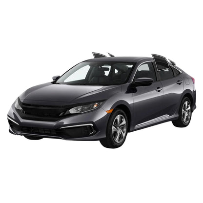 Precut Window Tint Kit for Honda Civic Sedan (2016–2021) | UV Block & Privacy Film - 14:202520811#Side Back 45 VLT;200007763:201336106-14:200001951#Side Back 35 VLT;200007763:201336106-14:100018786#Side Back 25 VLT;200007763:201336106-14:200001438#Side Back 20 VLT;200007763:201336106-14:200002130#Front Window 35 VLT;200007763:201336106-  DRIVEN - 7