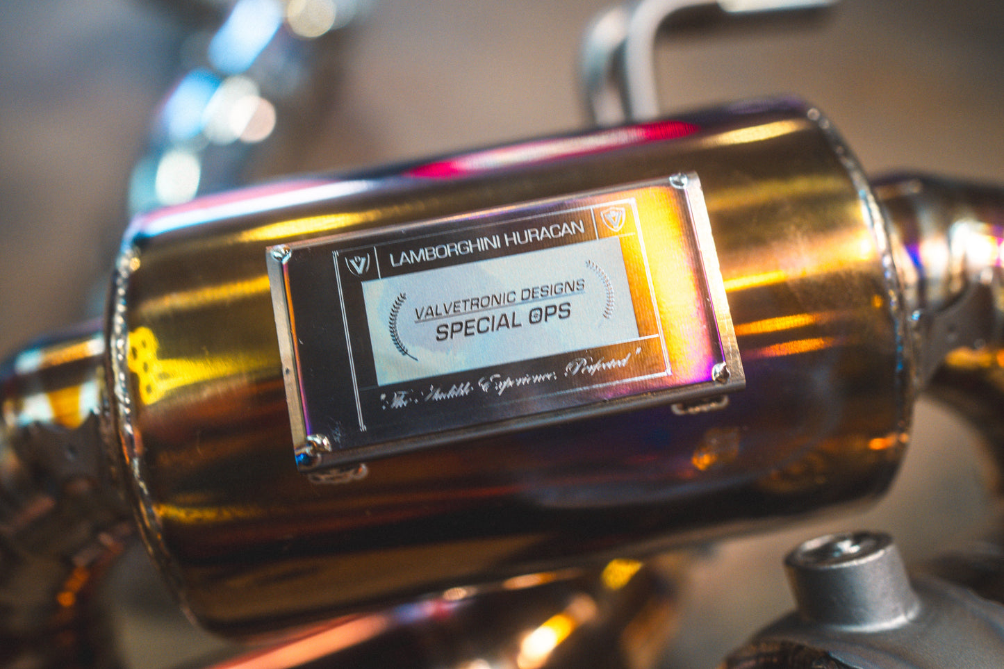 Lamborghini Huracan True F1 / Valved Exhaust System (LP580/610) - LAM.HUR.F1.BR-LAM.HUR.F1.FFH.1.BR-LAM.HUR.F1.TI-LAM.HUR.F1.FFH.1.TI-LAM.HUR.VSES.TI-  DRIVEN - 7