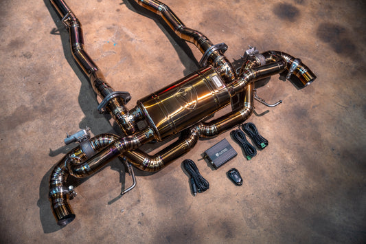 Aston Martin DB11 Valved Sport Exhaust System - AMR.DB11.52T.VSES.TI-AMR.DB11.52T.VSES.FF.TI-  DRIVEN - 2