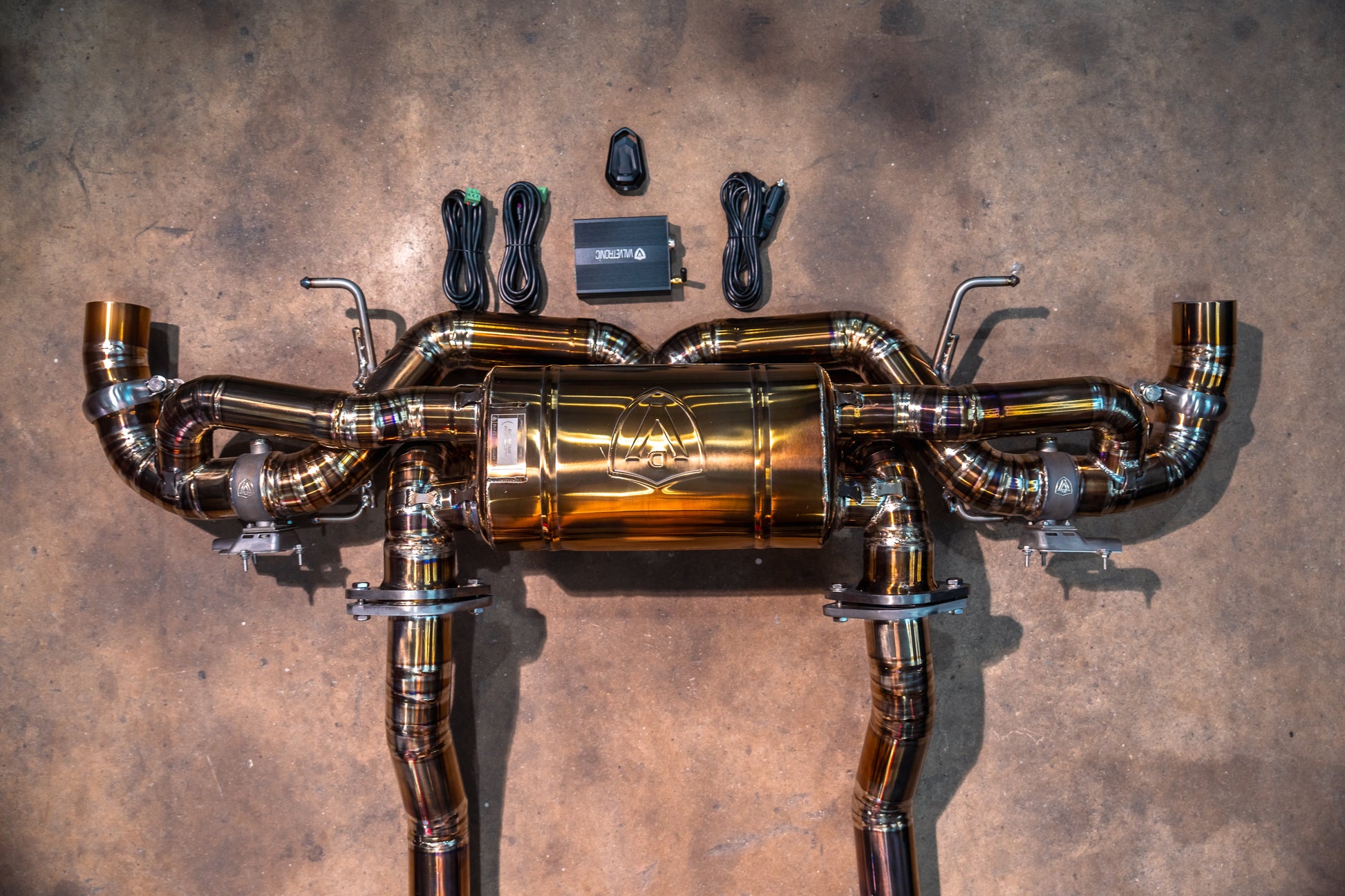 Aston Martin DB11 Valved Sport Exhaust System - AMR.DB11.52T.VSES.TI-AMR.DB11.52T.VSES.FF.TI-  DRIVEN - 3