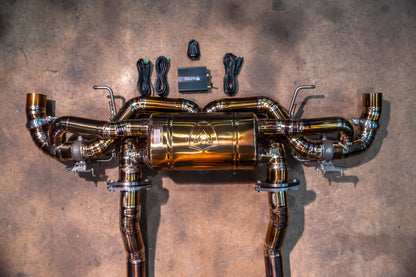 Aston Martin DB11 Valved Sport Exhaust System - AMR.DB11.52T.VSES.TI-AMR.DB11.52T.VSES.FF.TI-  DRIVEN - 3