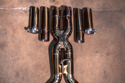 Aston Martin DB11 Valved Sport Exhaust System - AMR.DB11.52T.VSES.TI-AMR.DB11.52T.VSES.FF.TI-  DRIVEN - 6