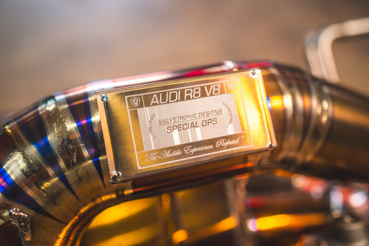 Audi R8 True F1 / Valved Exhaust System