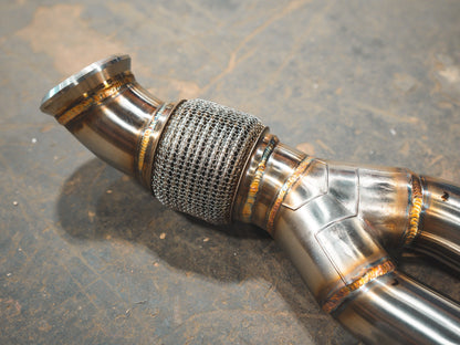 BMW F87 M2 Valved Sport Exhaust System (N55) - BMW.F87.M2.VSES.BR.BRSH-BMW.F87.M2.VSES.BR.BRT-BMW.F87.M2.VSES.BR.BLK-BMW.F87.M2.VSES.BR.FC-BMW.F87.M2.VSES.BR.RC-  DRIVEN - 11