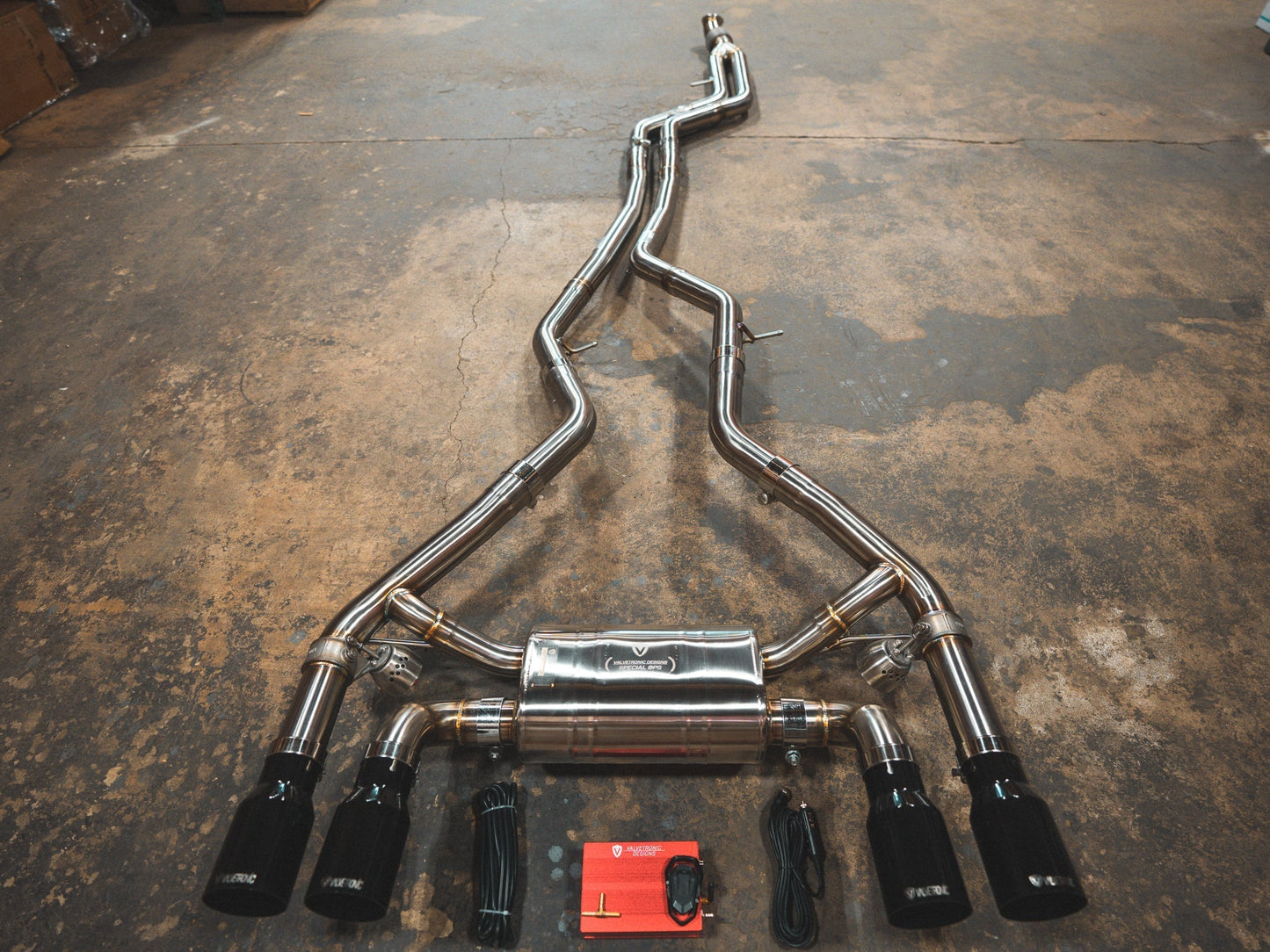 BMW F87 M2 Valved Sport Exhaust System (N55) - BMW.F87.M2.VSES.BR.BRSH-BMW.F87.M2.VSES.BR.BRT-BMW.F87.M2.VSES.BR.BLK-BMW.F87.M2.VSES.BR.FC-BMW.F87.M2.VSES.BR.RC-  DRIVEN - 6