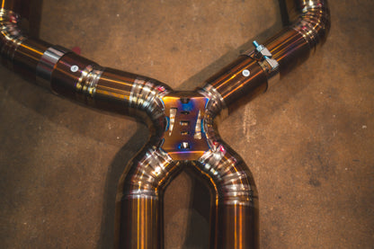 BMW F90 M5 Valved Sport Exhaust System - BMW.F9X.M5.M8.VSES.TI.TIBRT-BMW.F9X.M5.M8.VSES.TI.BRSH-BMW.F9X.M5.M8.VSES.TI.BRT-BMW.F9X.M5.M8.VSES.TI.BLK-BMW.F9X.M5.M8.VSES.TI.FC-  DRIVEN - 11