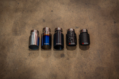 Valvetronic Designs Exhaust Tips (SINGLES) - VTD.TIP.SW.25.35.BRSH-VTD.TIP.SW.25.35.BRT-VTD.TIP.SW.25.35.BLK-VTD.TIP.SLVE.25.35.RC-VTD.TIP.SLVE.25.35.FC-  DRIVEN - 1