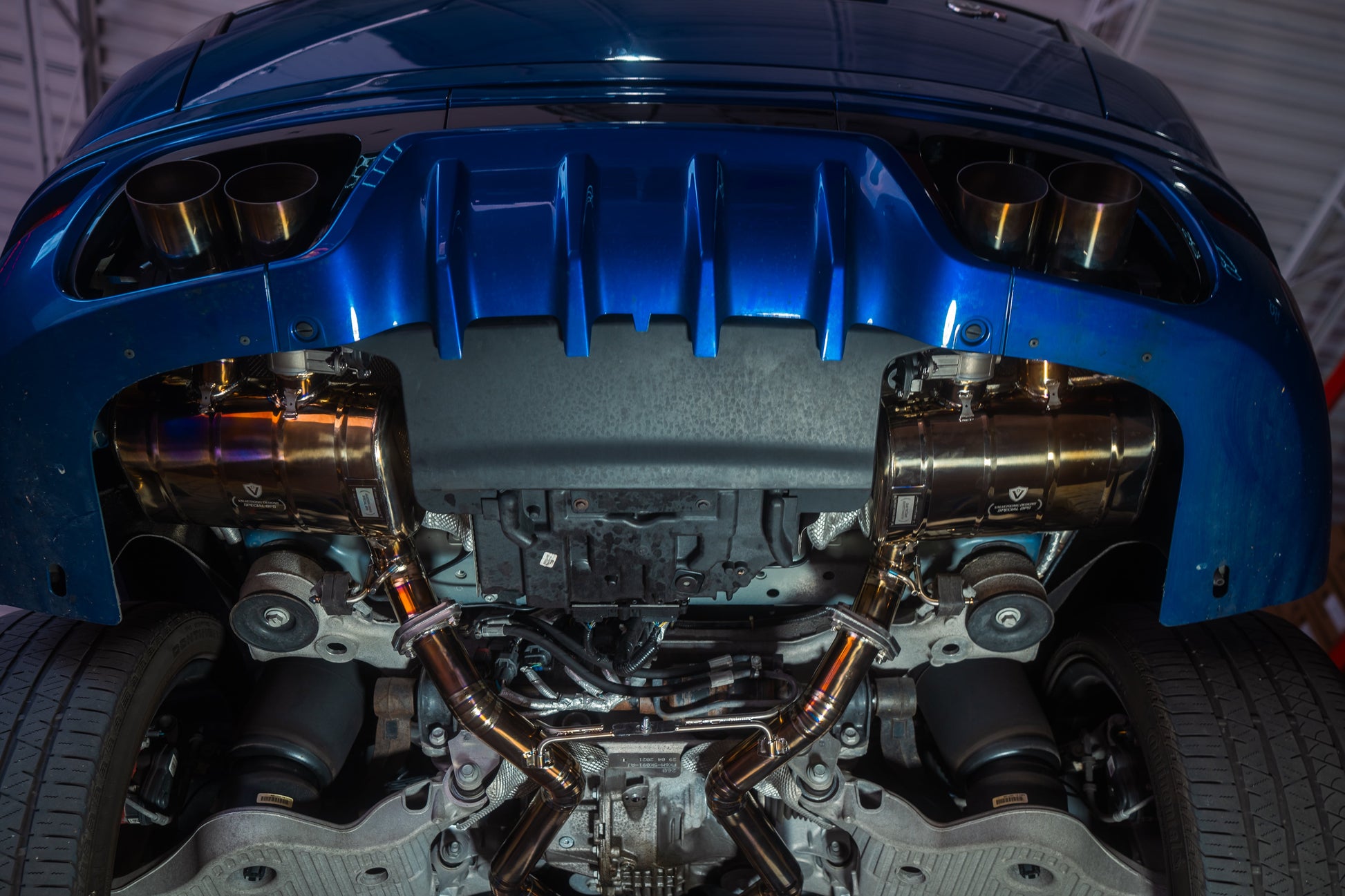 Range Rover Sport Valved Sport Exhaust System (L494) - RR.SVR.VSES.TI-  DRIVEN - 2