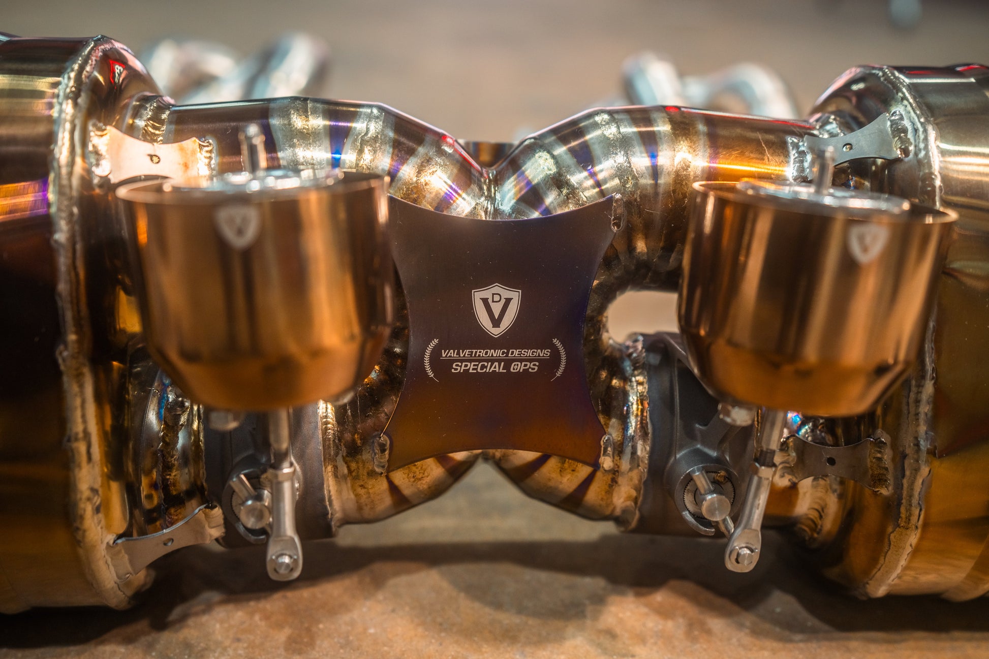 Valvetronic Valved Race Exhaust System for Porsche 911 Turbo 991.1 / 991.2 - POR.991.TUR.VSES.TI-POR.991.TUR.VSES.FFH.TI-  DRIVEN - 5