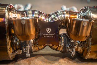 Valvetronic Valved Race Exhaust System for Porsche 911 Turbo 991.1 / 991.2 - POR.991.TUR.VSES.TI-POR.991.TUR.VSES.FFH.TI-  DRIVEN - 5