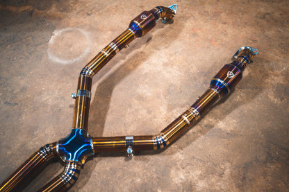 BMW M3 E9X Titanium Valved Sport Exhaust System (V2) - BMW.E9X.M3.VSES.FF.TI.BRSH-BMW.E9X.M3.VSES.FF.TI.BLK-BMW.E9X.M3.VSES.FF.TI.RC-BMW.E9X.M3.VSES.FF.TI.FC-BMW.E9X.M3.VSES.FF.TI.BRT-  DRIVEN - 5