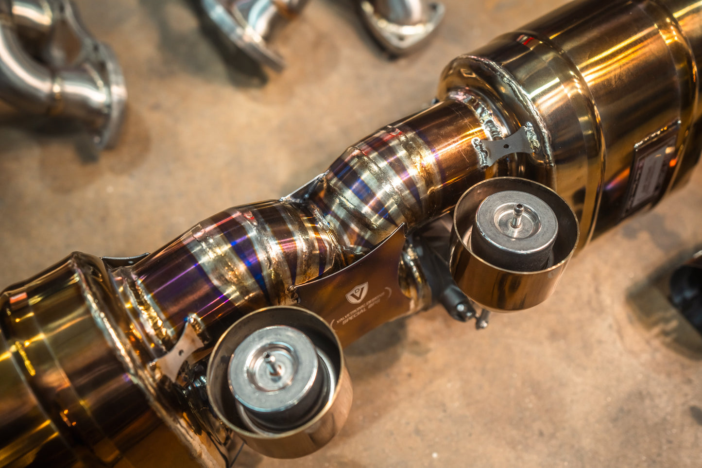 Valvetronic Valved Race Exhaust System for Porsche 911 Turbo 991.1 / 991.2 - POR.991.TUR.VSES.TI-POR.991.TUR.VSES.FFH.TI-  DRIVEN - 6