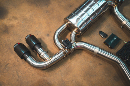 BMW G29 Z4 M40i Valved Sport Exhaust System - BMW.Z4.G29.VSES.BR.BRSH-BMW.Z4.G29.VSES.BR.BRT-BMW.Z4.G29.VSES.BR.BLK-BMW.Z4.G29.VSES.BR.FC-BMW.Z4.G29.VSES.BR.RC-  DRIVEN - 6