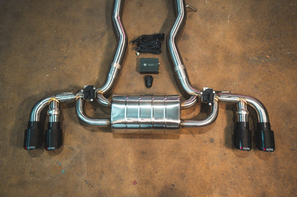 BMW G29 Z4 M40i Valved Sport Exhaust System - BMW.Z4.G29.VSES.BR.BRSH-BMW.Z4.G29.VSES.BR.BRT-BMW.Z4.G29.VSES.BR.BLK-BMW.Z4.G29.VSES.BR.FC-BMW.Z4.G29.VSES.BR.RC-  DRIVEN - 10