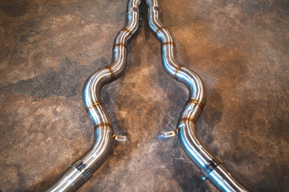 BMW F10 M5 / F06 M6 Valved Sport Exhaust System - BMW.F10.M5.VSES.BR.BRSH-BMW.F10.M5.VSES.BR.BRT-BMW.F10.M5.VSES.BR.BLK-BMW.F10.M5.VSES.BR.RC-BMW.F10.M5.VSES.BR.FC-  DRIVEN - 6