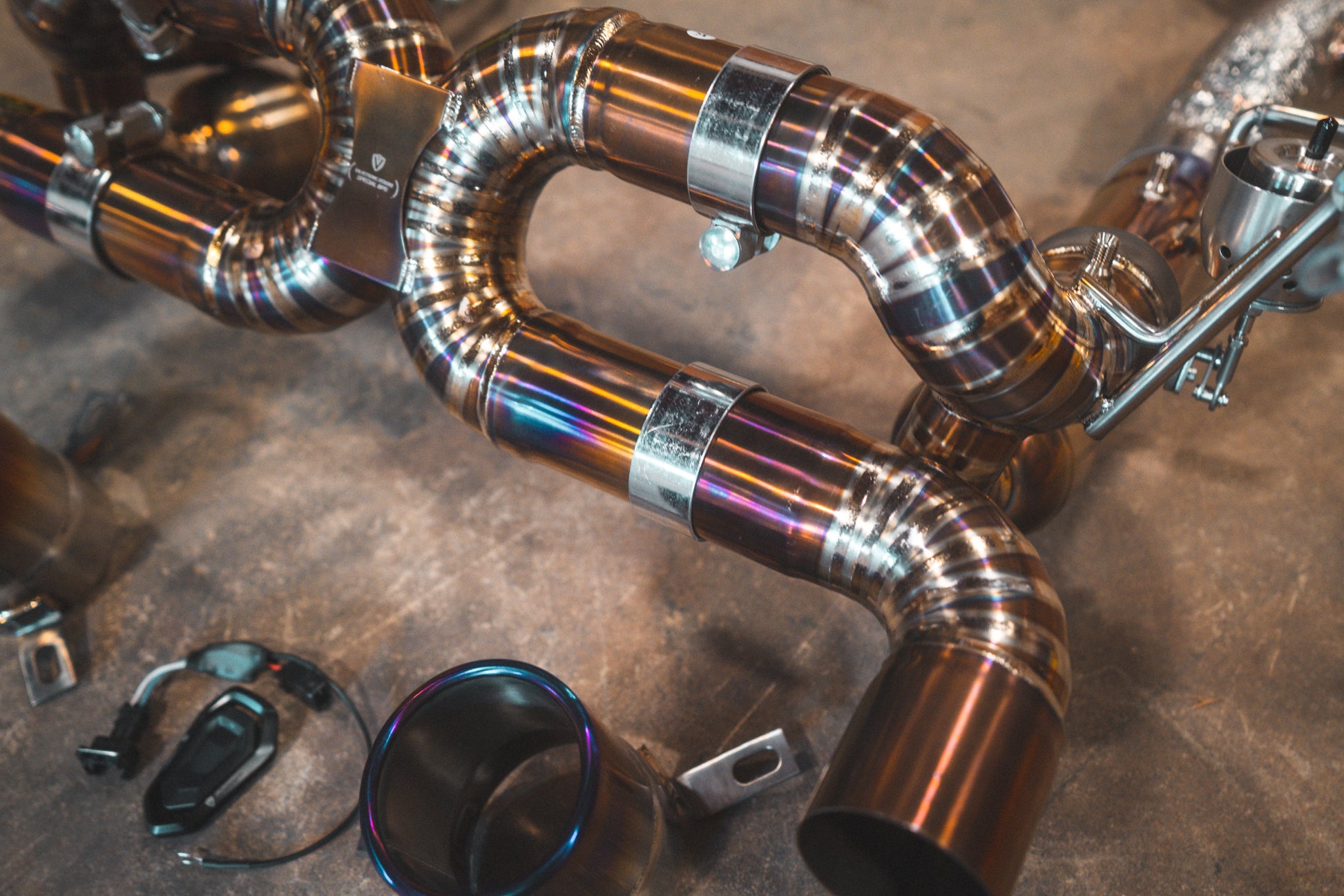 Ferrari F8 Valved Sport Exhaust System - FER.F8.VSES.TI-FER.F8.VSES.FF.TI-  DRIVEN - 7