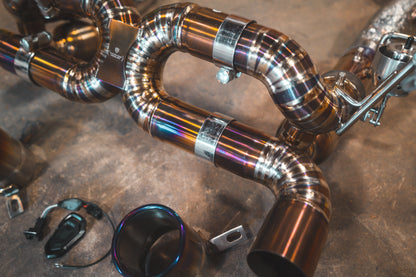 Ferrari F8 Valved Sport Exhaust System - FER.F8.VSES.TI-FER.F8.VSES.FF.TI-  DRIVEN - 7