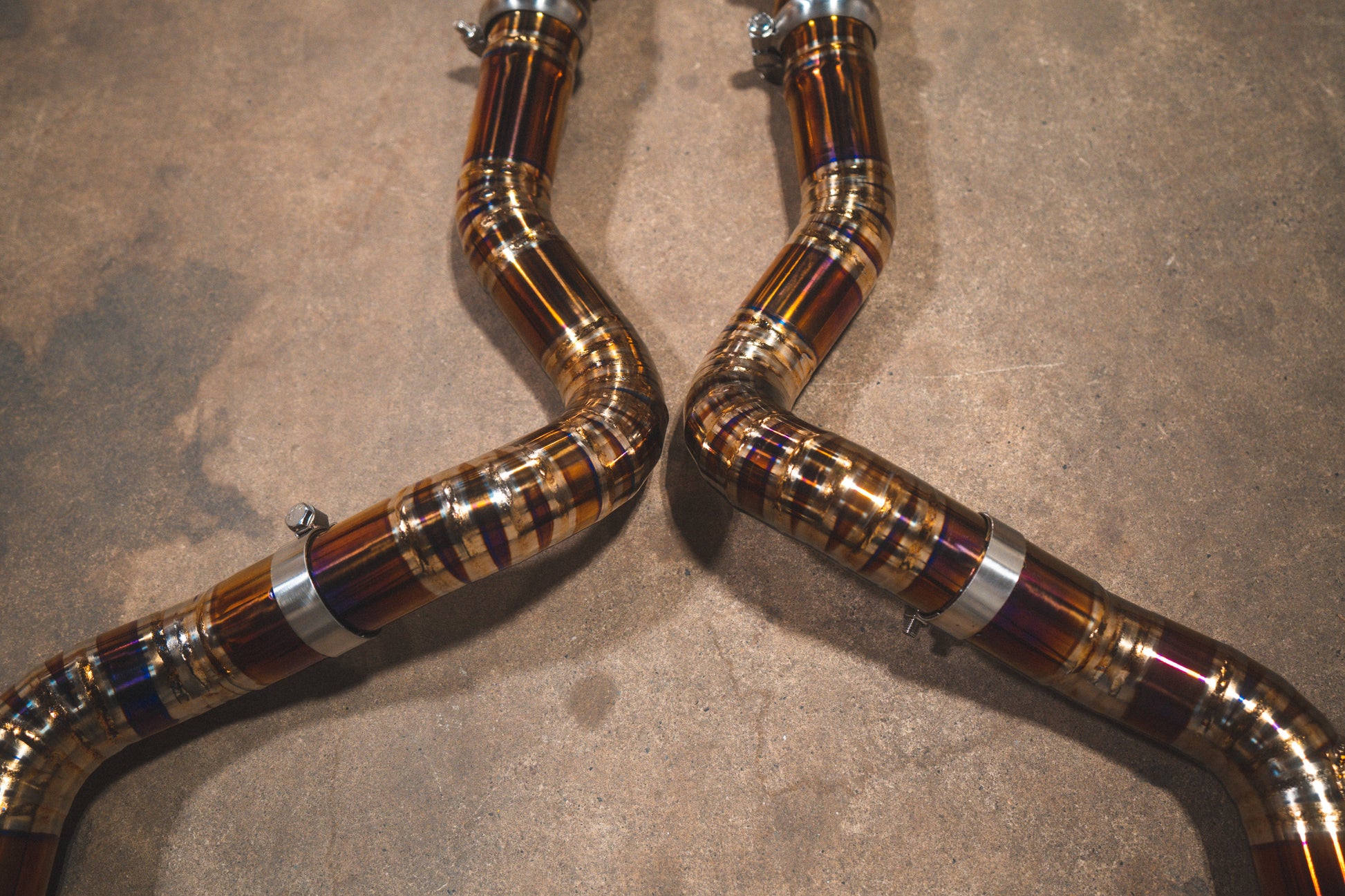 Mercedes W205 C63 / C63s Valved Sport Exhaust System - MER.W205.C63.VSES.TI-MER.W205.C63.VSES.FF.TI-  DRIVEN - 5
