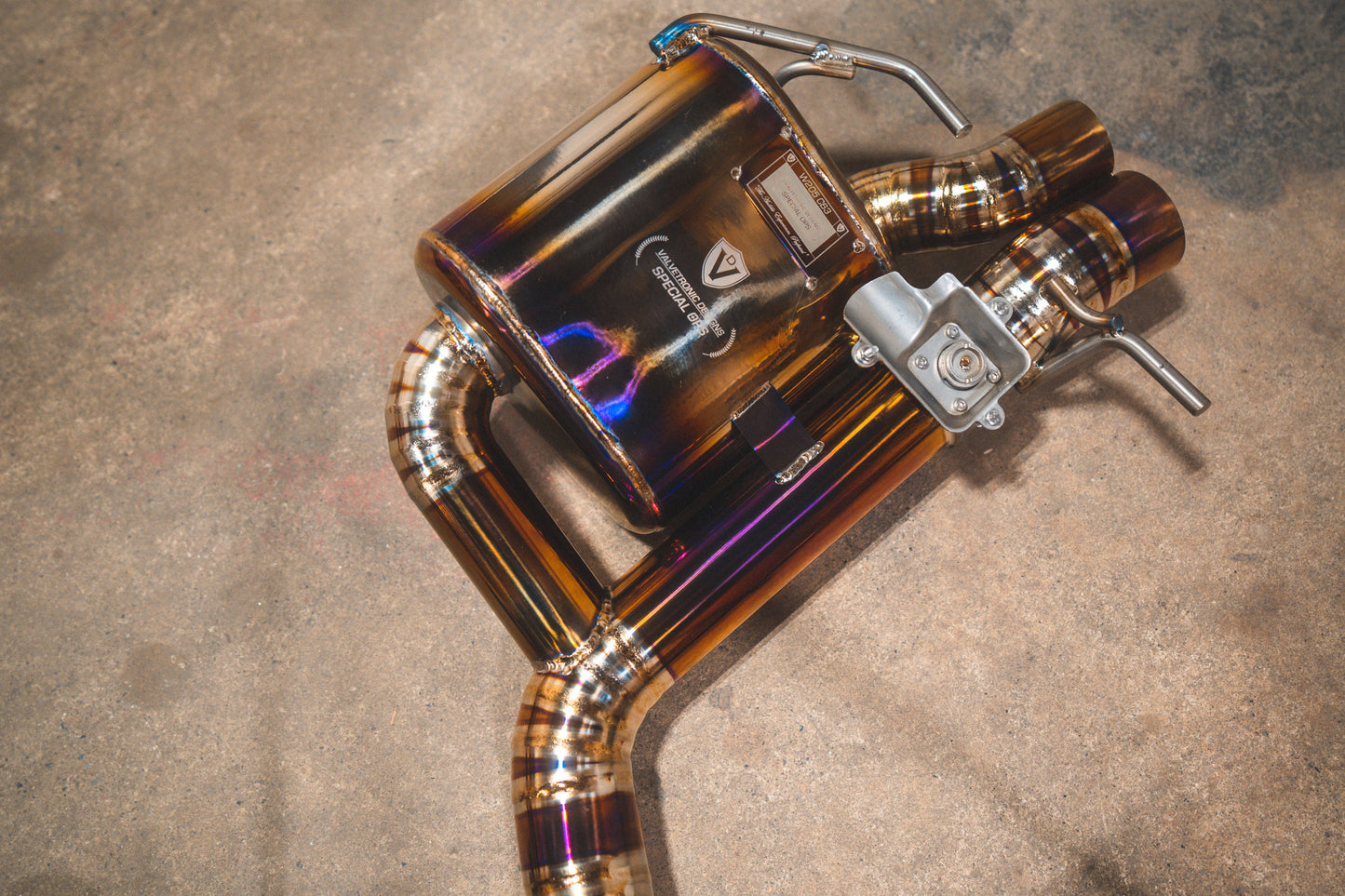 Mercedes W205 C63 / C63s Valved Sport Exhaust System - MER.W205.C63.VSES.TI-MER.W205.C63.VSES.FF.TI-  DRIVEN - 6