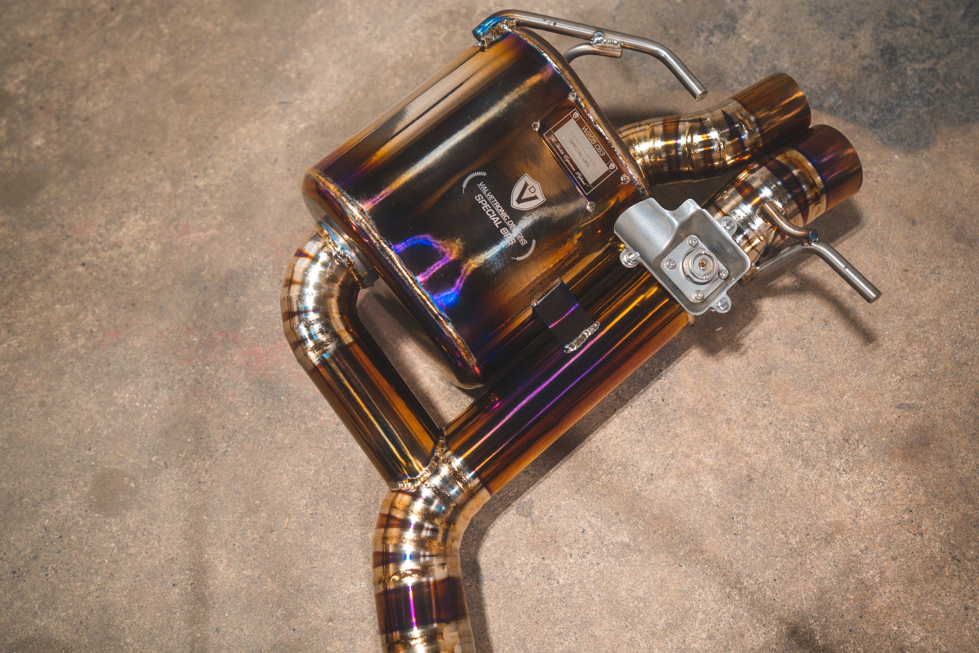 Mercedes W205 C63 / C63s Valved Sport Exhaust System - MER.W205.C63.VSES.TI-MER.W205.C63.VSES.FF.TI-  DRIVEN - 6