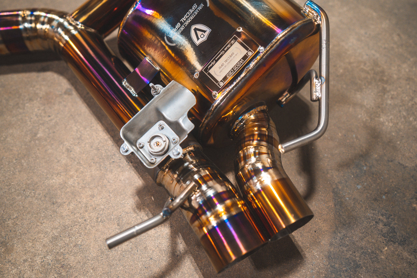 Mercedes W205 C63 / C63s Valved Sport Exhaust System - MER.W205.C63.VSES.TI-MER.W205.C63.VSES.FF.TI-  DRIVEN - 7