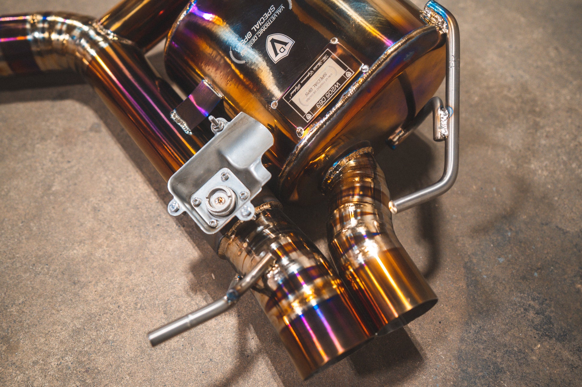 Mercedes W205 C63 / C63s Valved Sport Exhaust System - MER.W205.C63.VSES.TI-MER.W205.C63.VSES.FF.TI-  DRIVEN - 7