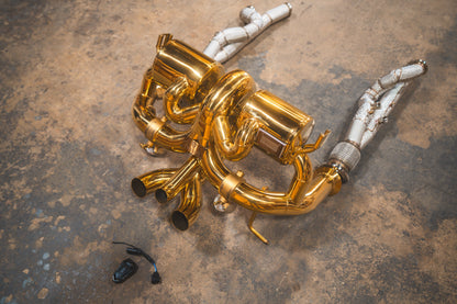 Lamborghini Aventador LP700 / S / SV Valved Sport Exhaust System - LAM.LP700.VSES.AG-LAM.LP700.VSES.TI-LAM.LP700.VSES.FF.AG-LAM.LP700.VSES.FF.TI-LAM.LP740.VSES.AG-  DRIVEN - 19