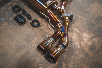 BMW X3M / X4M Valved Sport Exhaust System (F97 / F98) - BMW.F9X.X3M.VSES.BR.BRSH-BMW.F9X.X3M.VSES.BR.BRT-BMW.F9X.X3M.VSES.BR.BLK-BMW.F9X.X3M.VSES.BR.FC-BMW.F9X.X3M.VSES.BR.RC-  DRIVEN - 27