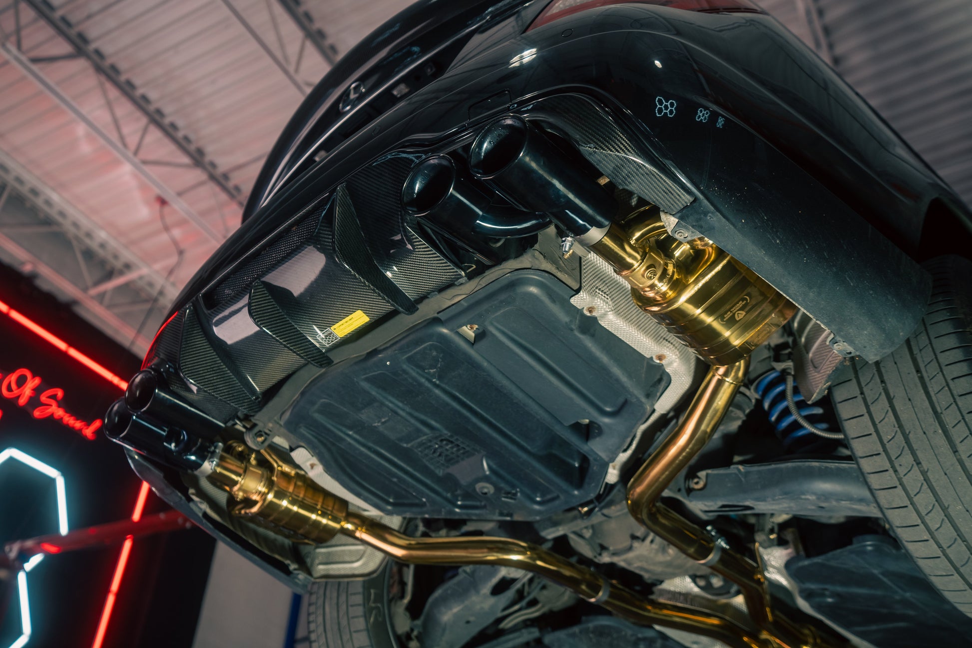 Mercedes C63 AMG W204 Valved Sport Exhaust System - MER.W204.C63.VSES.AG-MER.W204.C63.VSES.FFH.AG-  DRIVEN - 1