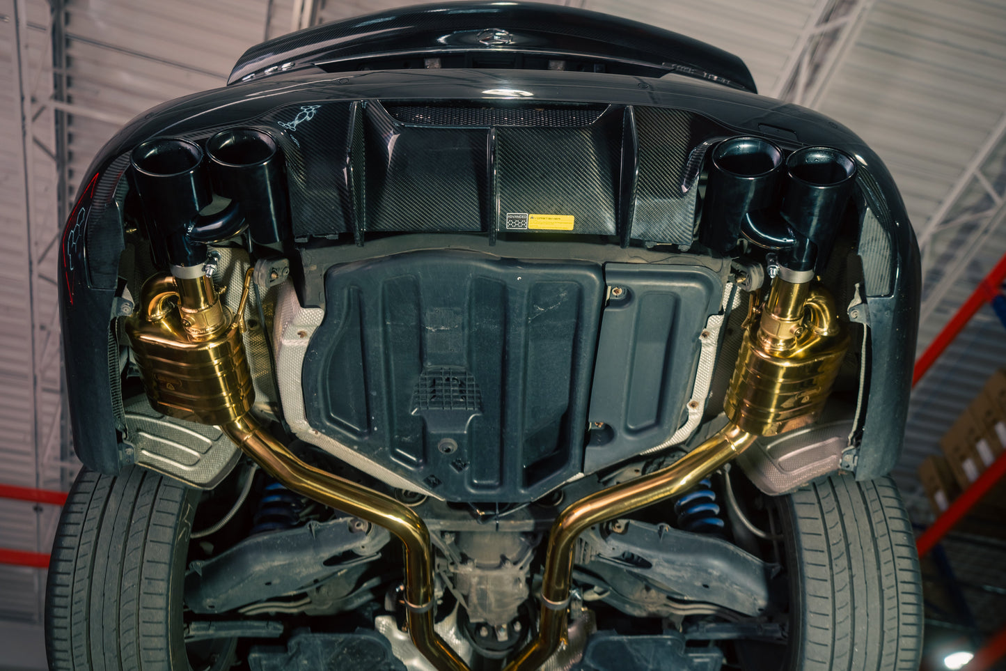 Mercedes C63 AMG W204 Valved Sport Exhaust System - MER.W204.C63.VSES.AG-MER.W204.C63.VSES.FFH.AG-  DRIVEN - 6