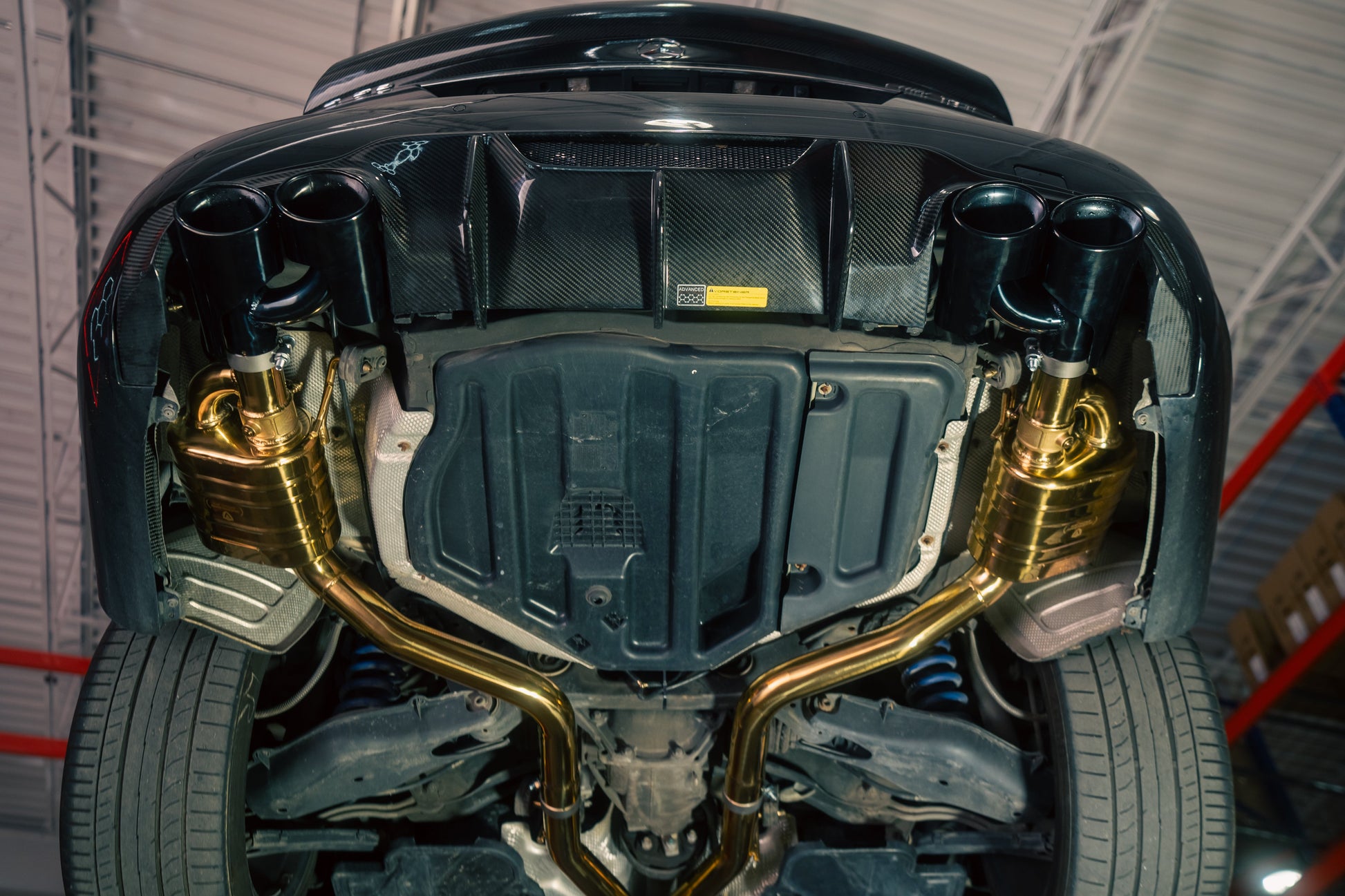 Mercedes C63 AMG W204 Valved Sport Exhaust System - MER.W204.C63.VSES.AG-MER.W204.C63.VSES.FFH.AG-  DRIVEN - 6