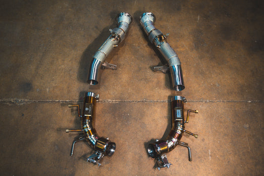 Ferrari 296 GTB/GTS Sport Exhaust Package - FER.296.VSES.TI-FER.296.VSES.FF.TI-  DRIVEN - 1