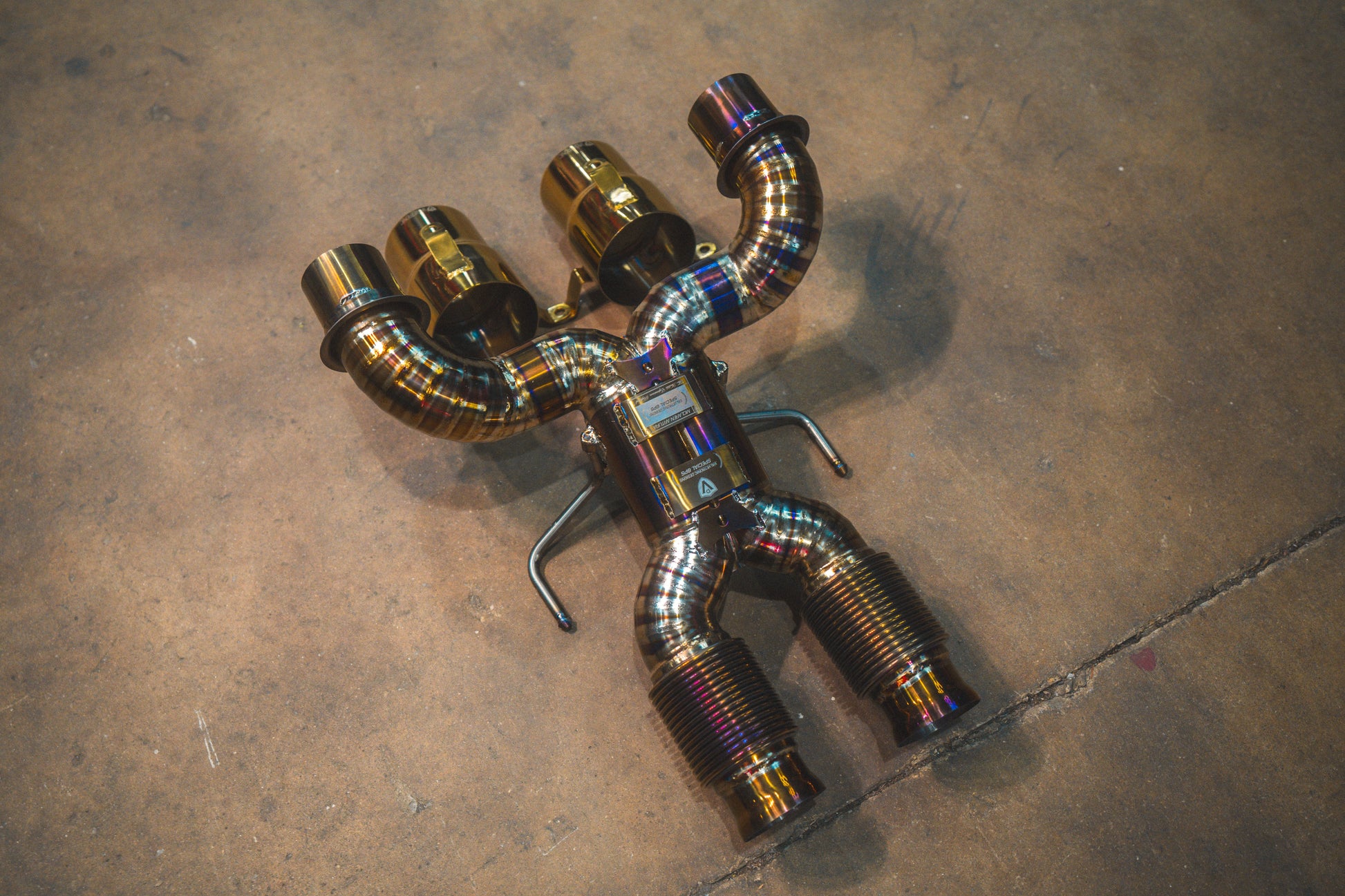 Mclaren Artura F1 Exhaust Package - MAC.ARTURA.F1.TI-MAC.ARTURA.F1.FF.TI-  DRIVEN - 3