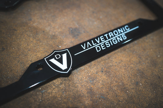 Valvetronic Designs License Plate Frame - VTD.LP.FRAME-  DRIVEN - 2