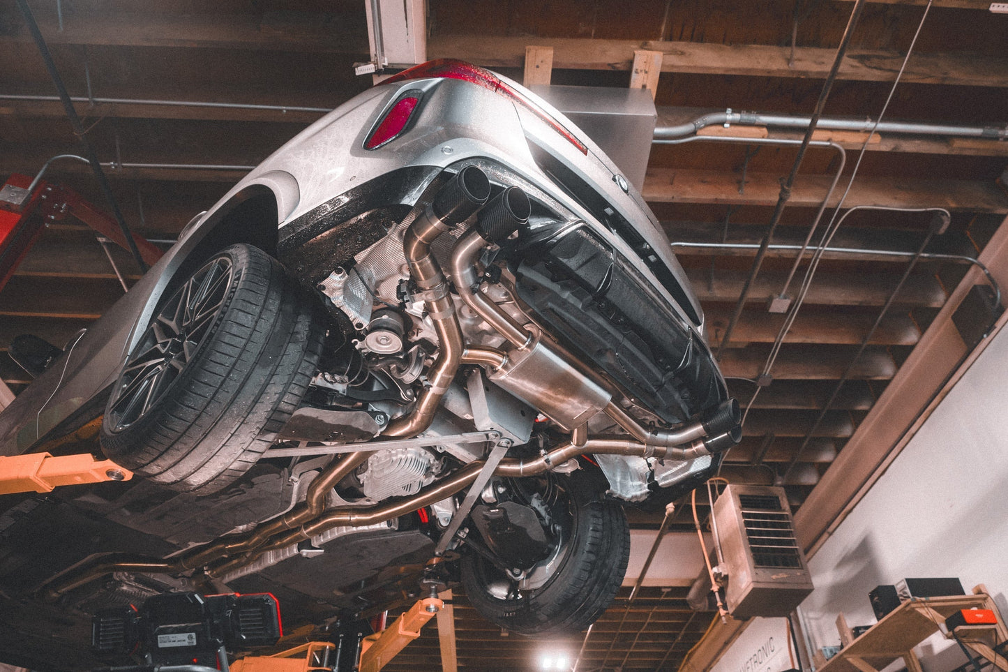 BMW X5M / X6M F95 / F96 VALVED SPORT EXHAUST SYSTEM - BMW.F95.X5M.VSES.BR.BRSH-BMW.F95.X5M.VSES.BR.BLK-BMW.F95.X5M.VSES.BR.BRT-BMW.F95.X5M.VSES.BR.FC-BMW.F95.X5M.VSES.BR.RC-  DRIVEN - 12