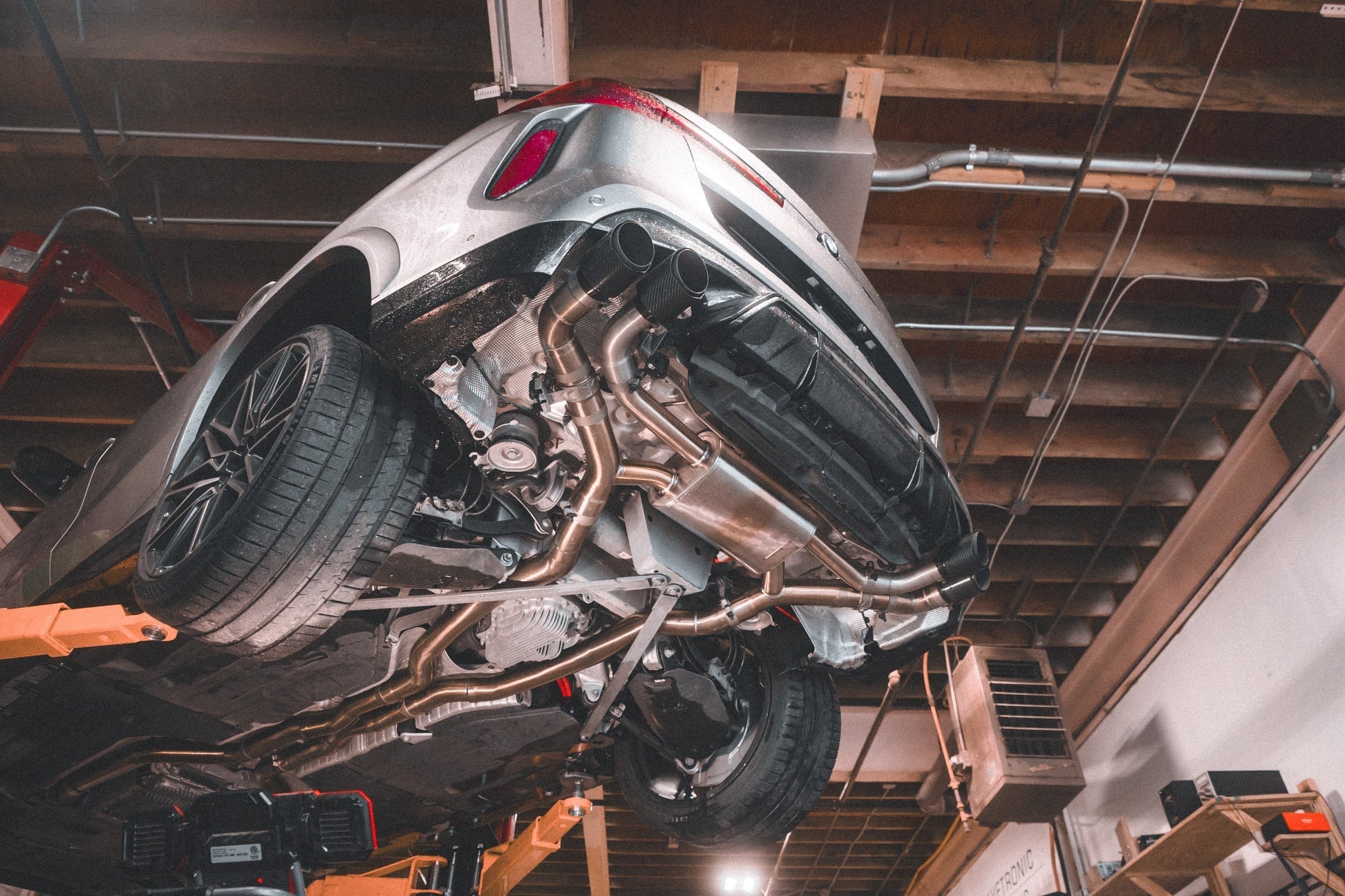 BMW X5M / X6M F95 / F96 VALVED SPORT EXHAUST SYSTEM - BMW.F95.X5M.VSES.BR.BRSH-BMW.F95.X5M.VSES.BR.BLK-BMW.F95.X5M.VSES.BR.BRT-BMW.F95.X5M.VSES.BR.FC-BMW.F95.X5M.VSES.BR.RC-  DRIVEN - 12